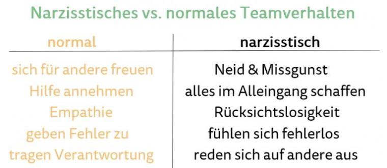 leben mit einem narzissten